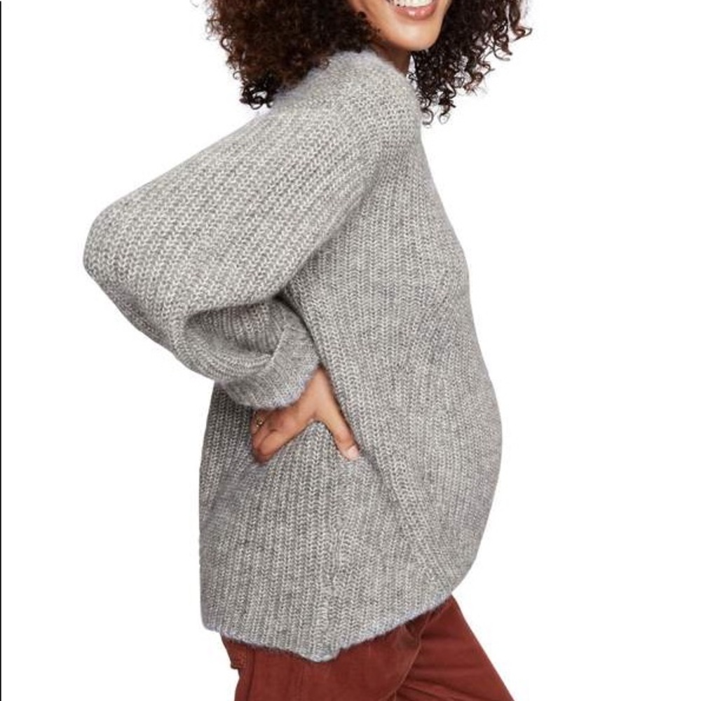 Hatch Maternity Maxine Sweater in Feather